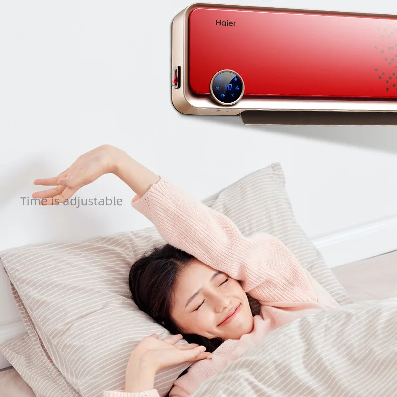 Haier Heater Wall Mounted Countertop Heater for Home Energy Saving Fan  Heater Remote Control Small Warm Air Conditioner 2000W - AliExpress
