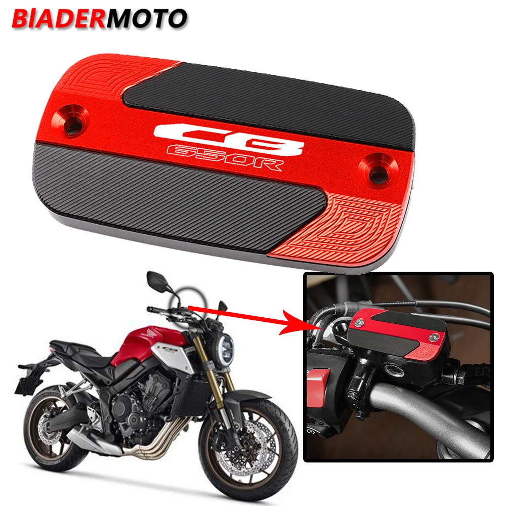 

New Motorcycle Accessories For HONDA CB650 R CB 650R 2018 - 2023 Front Brake Clutch Cylinder Fluid Reservoir Cover Cap CB650R