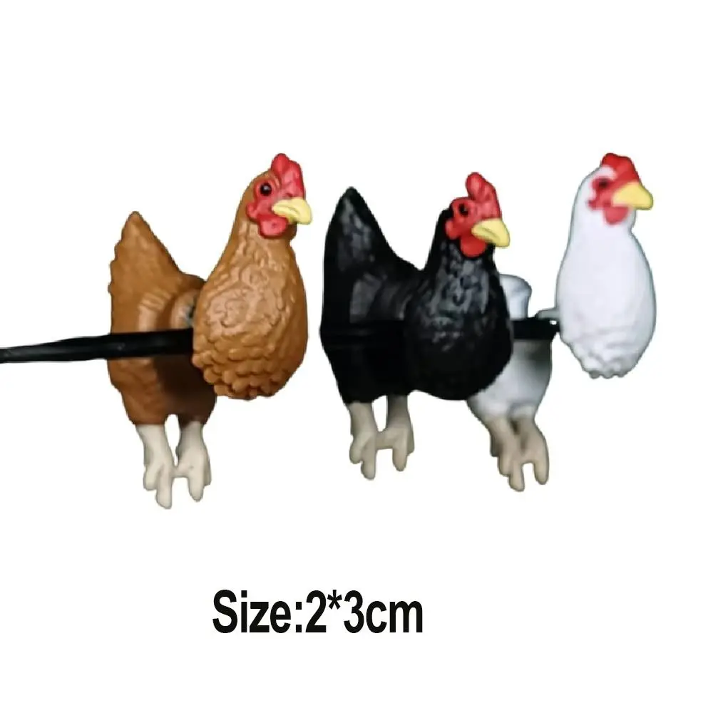 Hand Painted Chicken Earrings Funny Chicken Earrings Cute Lightweight Funny Gifts for Chicken Lovers