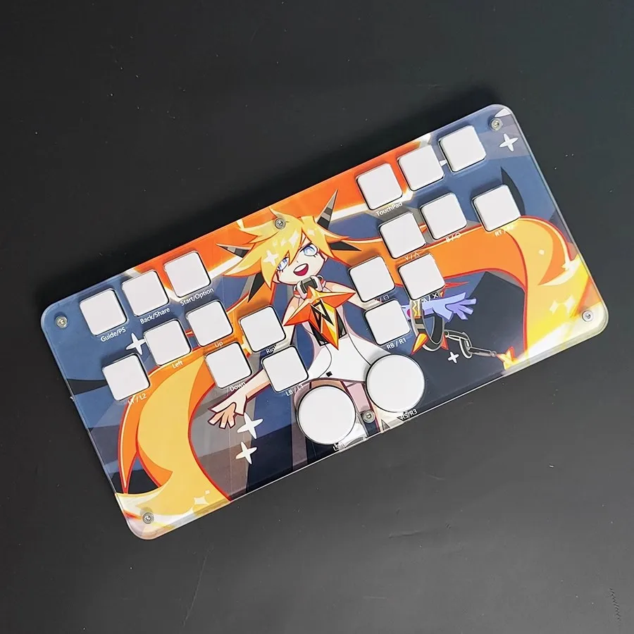 새로운 리듬 게임 키보드 DJMAX 유선 리듬 게임 컨트롤러 주변기기 맞춤형 핫 스와퍼블 DIY 수제 키보드
