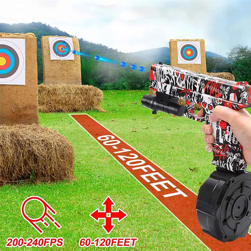 LAVIEMSTORE GEL BALL BLASTER WITH DRUM AND SIGHT Lulunami