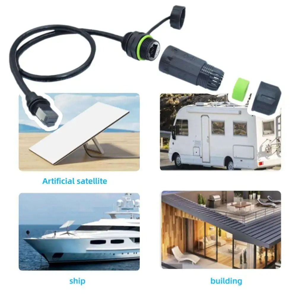 for StarLink Gen 3 SPX Plug CAT6 To RJ45 Gigabit Network Cable Adapter No Delay Data Transmissions Practical Ethernet Cabl U5Z6