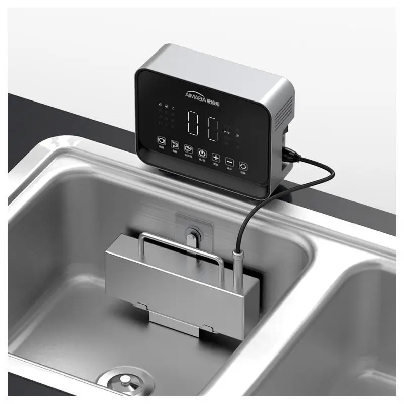 Q6-400 New 40kHZ Dish Washer Portable Sink Dishwasher Automatic Home Ultrasonic Dishwasher Small Freestanding Free Installation