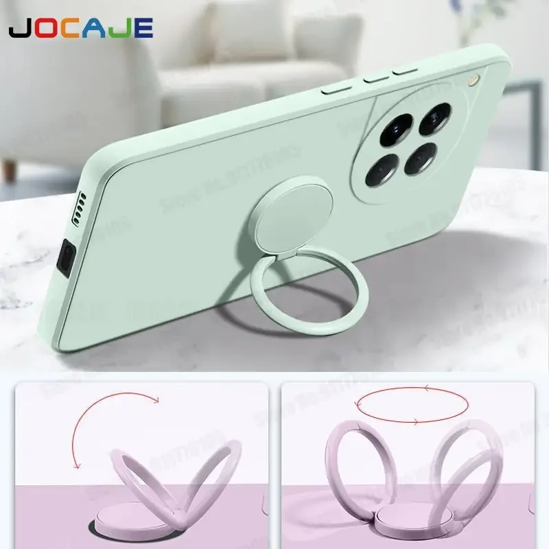 Lanyard Soft Case with Liquid Silicone Ring Holder - Enhanced Phone Cover