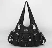 Sac à main Angel Kiss pour femme, sac à bandoulière en cuir PU, sacoche féminine, sac à bandoulière, sacoche femme 6