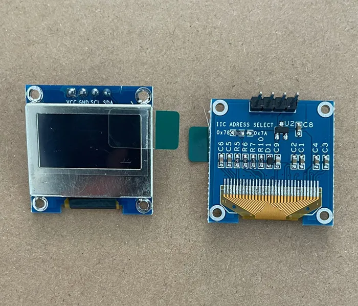 IPS 0.96 inch 4PIN White/Blue/Yellow Blue OLED Display Screen Module with Shielding Case SSD1306 Drive IC 128*64 IIC Interface