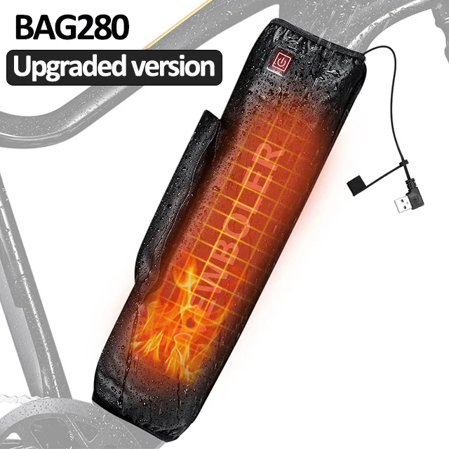 NEWBOLER E-Bike Battery Protective Cover USB Electric Heating Waterproof Electri