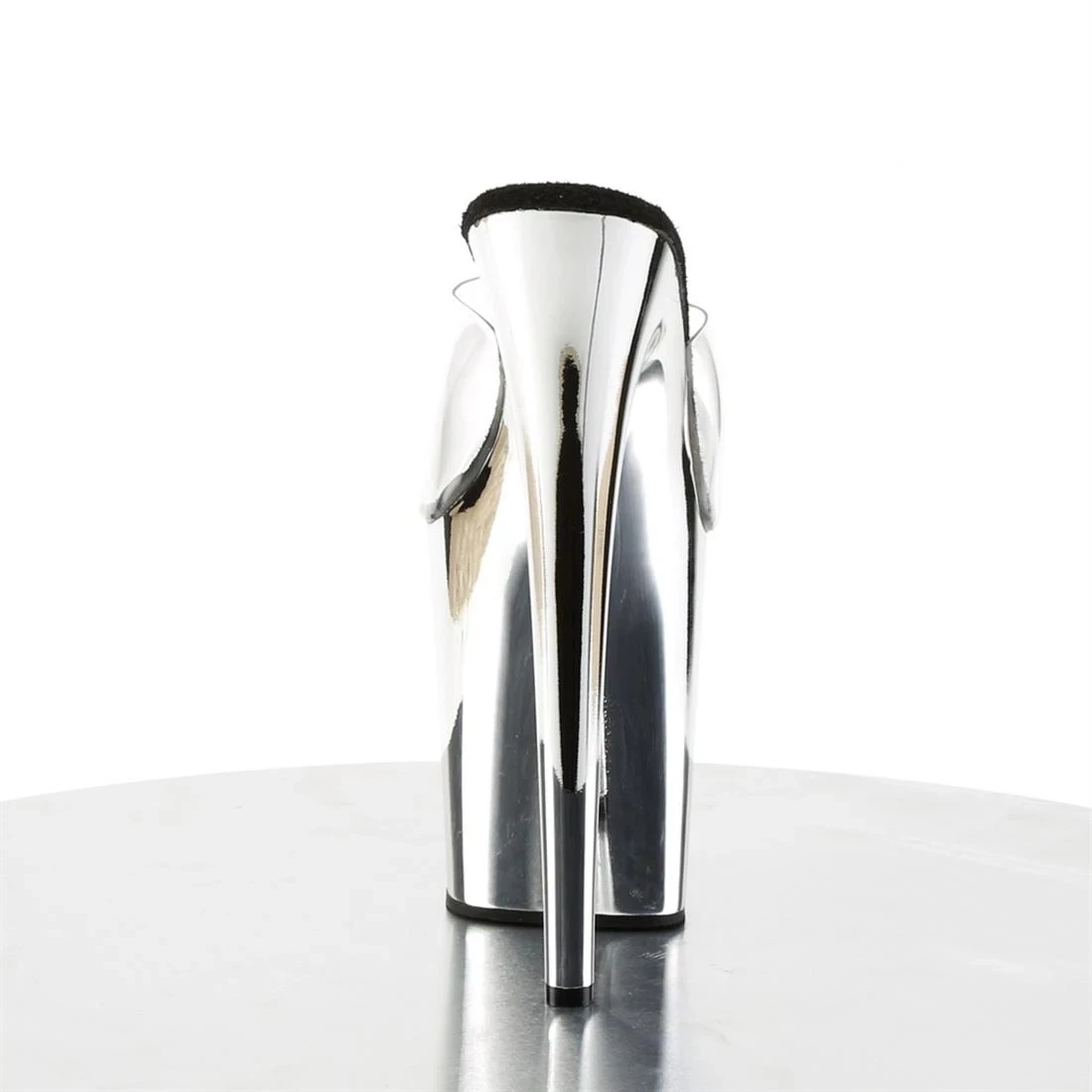 Summer transparent female pole dancing high heels electroplated soles 20CM model shoes sexy nightclub dance shoes