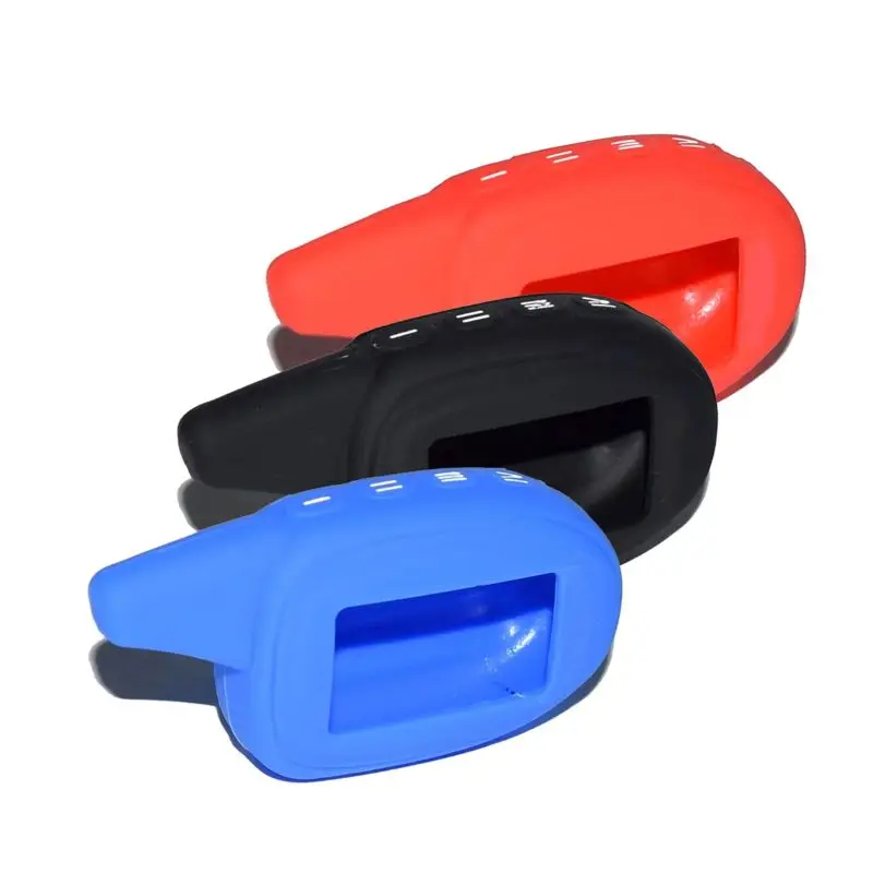 Key Case Key Case Cover Remote Control Case Cover Silicone Key Case For Scher-Khan Magicar 7 8 9 10 11 12 Lcd Remote Control Keychain Scher Khan Jaguar EZ-FOUR KGB MX-9 EZ-4 MX9