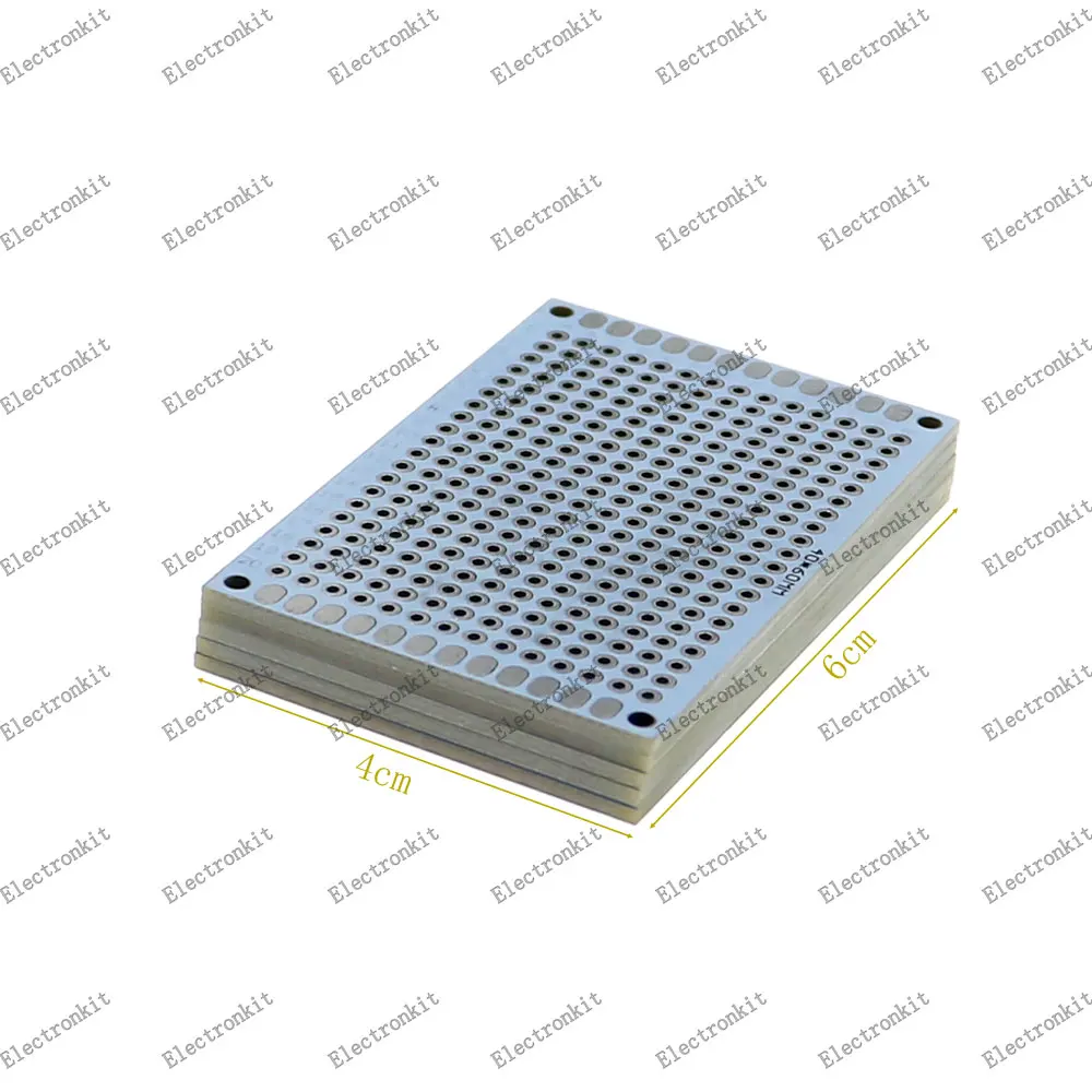 20 개/몫 PCB 프로토 타입 보드 회로 프로토 보드 범용 스트립 보드 프로토 타이핑 Veroboard 2x8 3x7 4x6 5x7 5Pcs 각 믹스 화이트