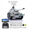 HENG LONG 1/16 Snow 7.0 Customized Panzer IV F2 FPV RTR Tank RC Remote 3859 Metal Wheels Remote Control Car TH17410-SMT4 1