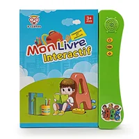 French and English Bilingual Finger Reading Children's Voice Book Intelligent Learning Toys French E-book Early Education 2