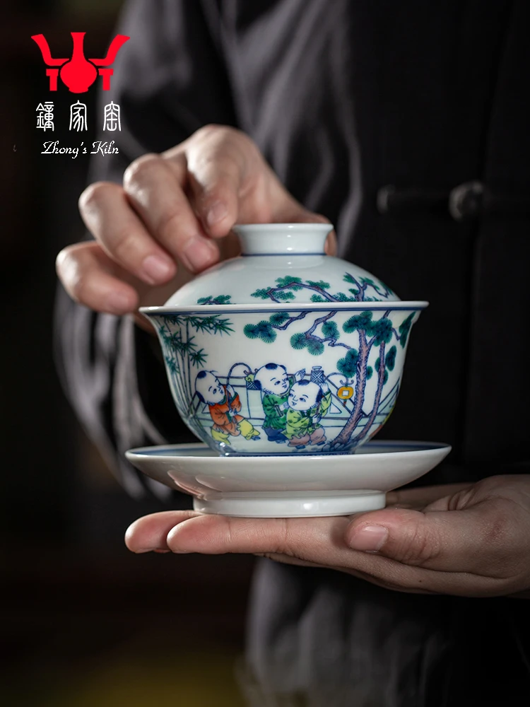 Zhongjia, покрывающие чаши
