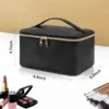 Makeup Bag Portable Cosmetic Bag Large Capacity Travel Makeup Case Organizer Black For Women Toiletry Bag for Girls Traveling