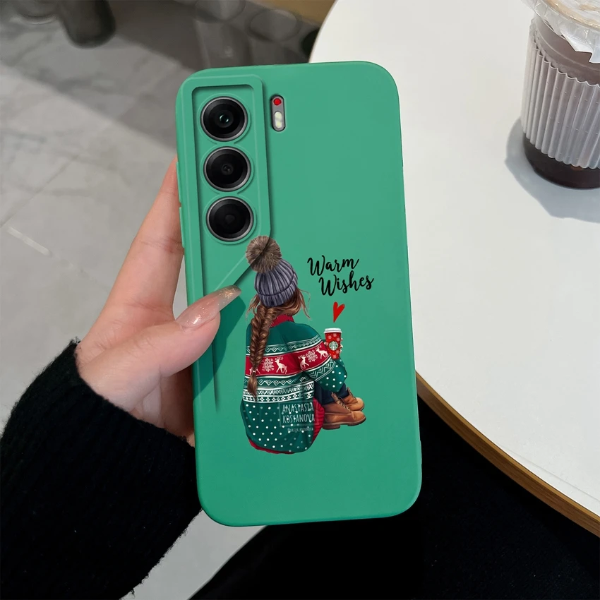 Premier Luxury Floral Patterns Liquid Silicone Scratch Resistant Phone Case