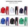 Custom Men Jacket Tracksuit Casual Sports Suit print logo Men's Set Autumn  Two Pieces Set Mens Sportswear Plus Pants Suit 5