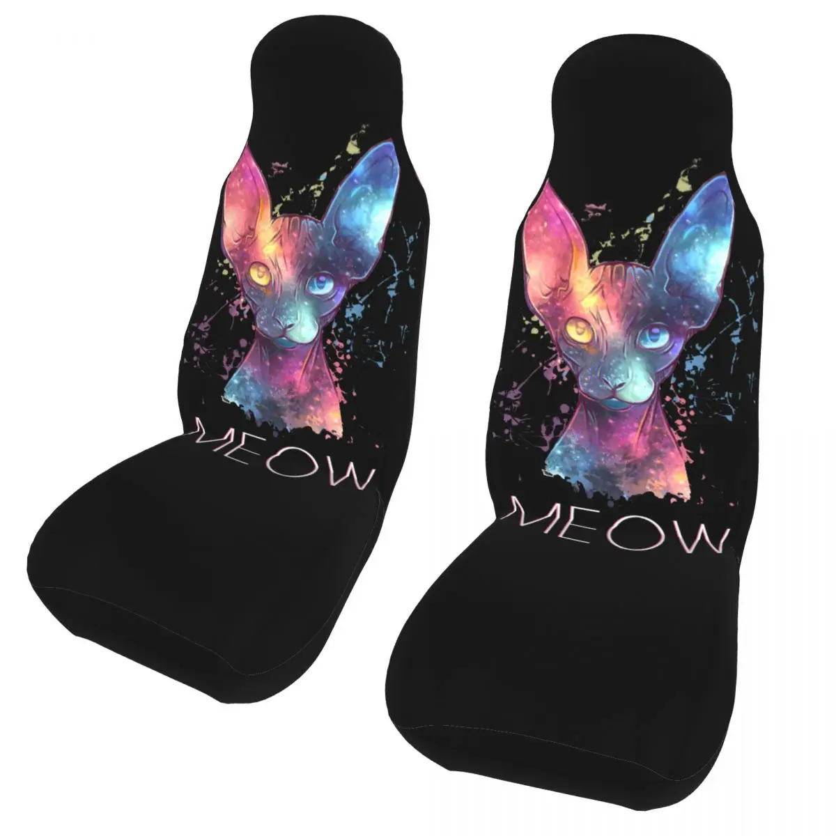 

Cat Sphynx Cute Universal Car Seat Cover Protector Interior Accessories Suitable For All Kinds Models Car Seats Covers Hunting