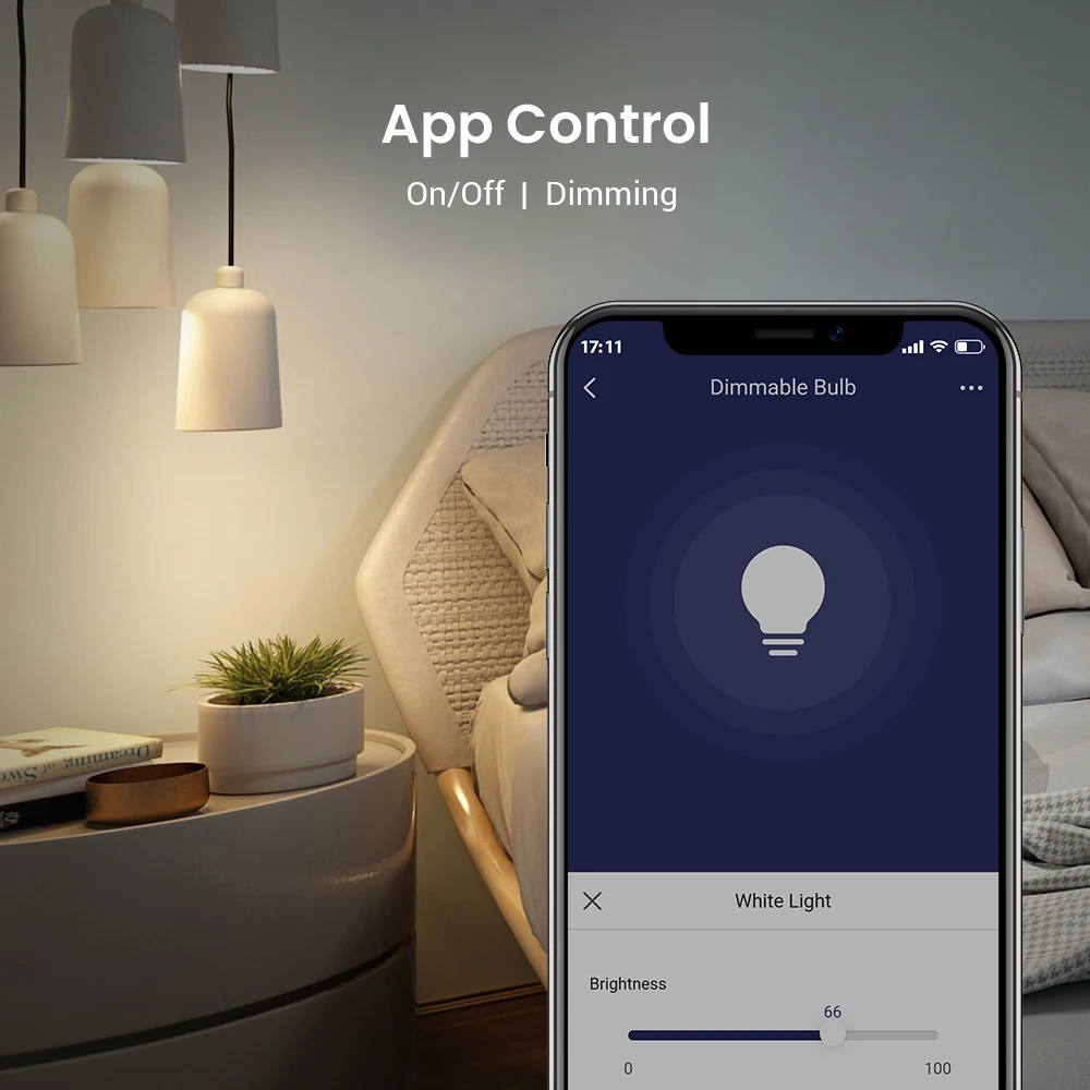 Broadlink Bestcon Smart Led Bulb E27 Wi-Fi Dimmer Light Controllo Vocale Con Alexa E Google Home