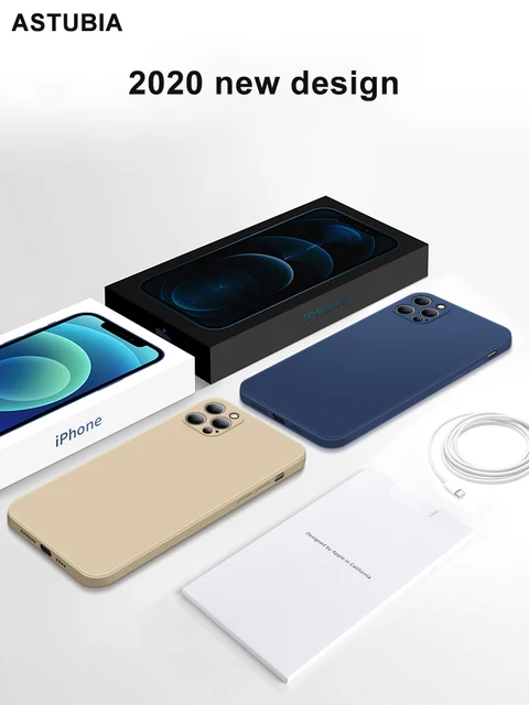 2021 Square Liquid Silicone Case For iPhone 11 12 13 Pro Max Mini X XR XS MAX 7 8 PLUS SE 2020 Cover Full Protector funda coque 3