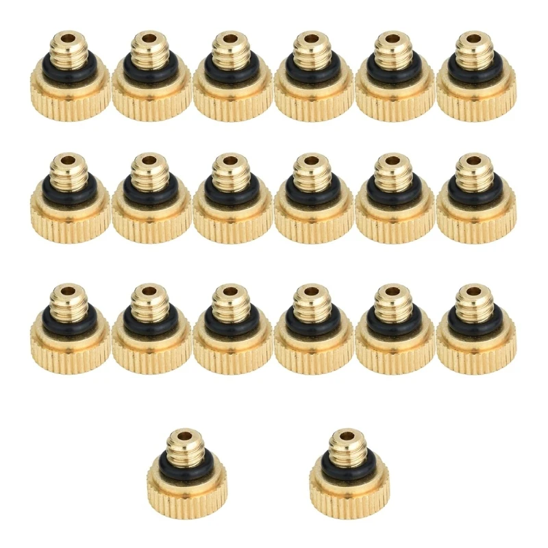 

20 Pcs Brass Nozzle Garden Irrigation Sprinkler Watering System Gardening Items NEW arrival