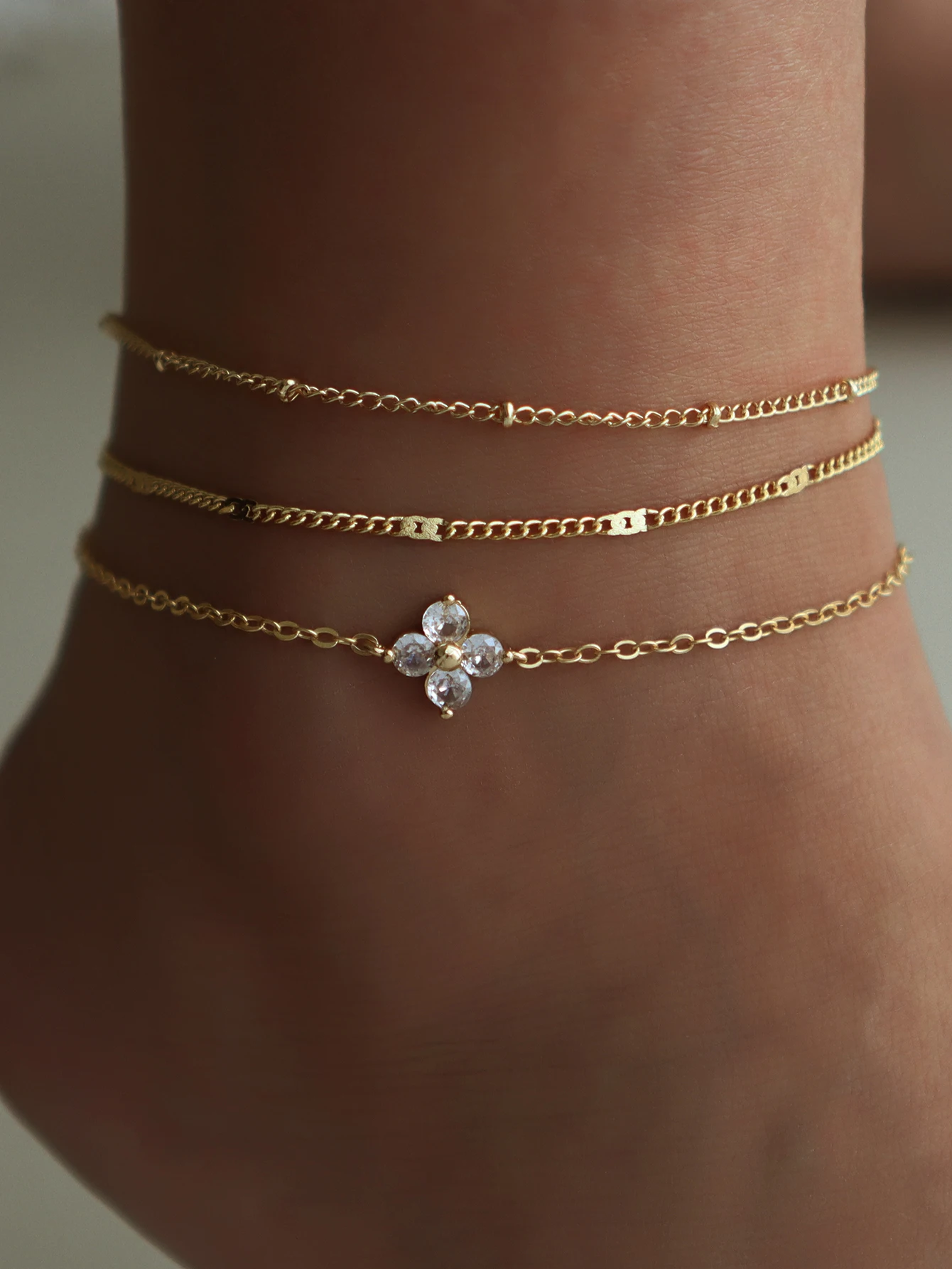 Minimalist Fine Chain Accessories Party Vacation