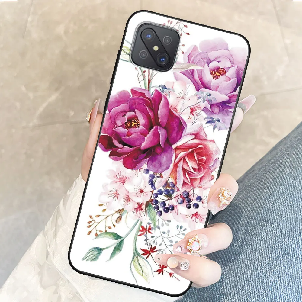 Funda para OPPO Reno 4Z 5G Coque Reno 4 Pro 5G TPU silicona suave Funda de  teléfono para OPPO Reno 4 5G cubierta de mármol Linda Capa parachoques -  AliExpress