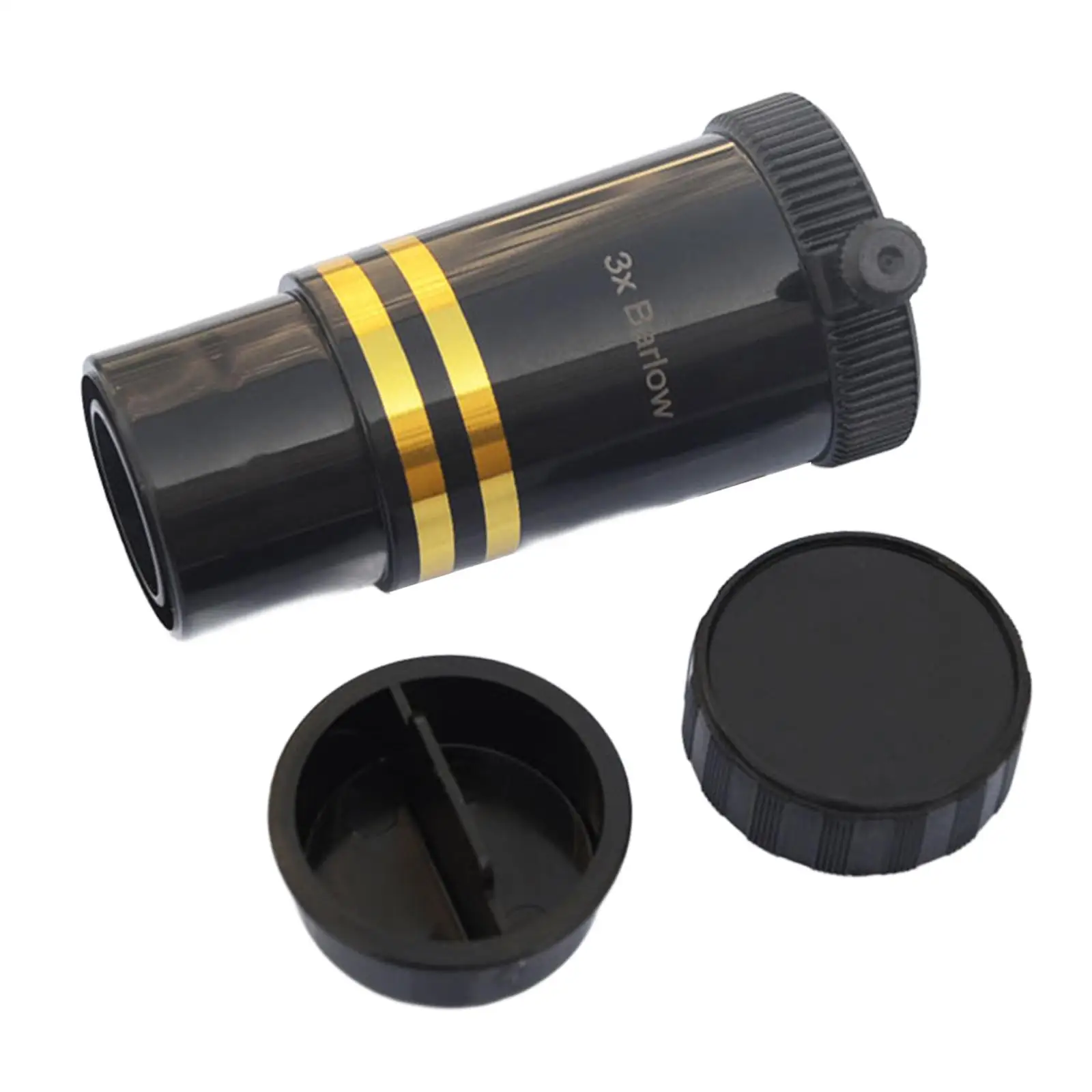 3x Barlow Lens Magnification Lens Achromatic Barlow Lens 1.25 Inches Telescope Accessory for Photography Astronomy Astronomical