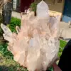 Natural Transparent White Quartz Crystal Cluster Specimen Healing 3