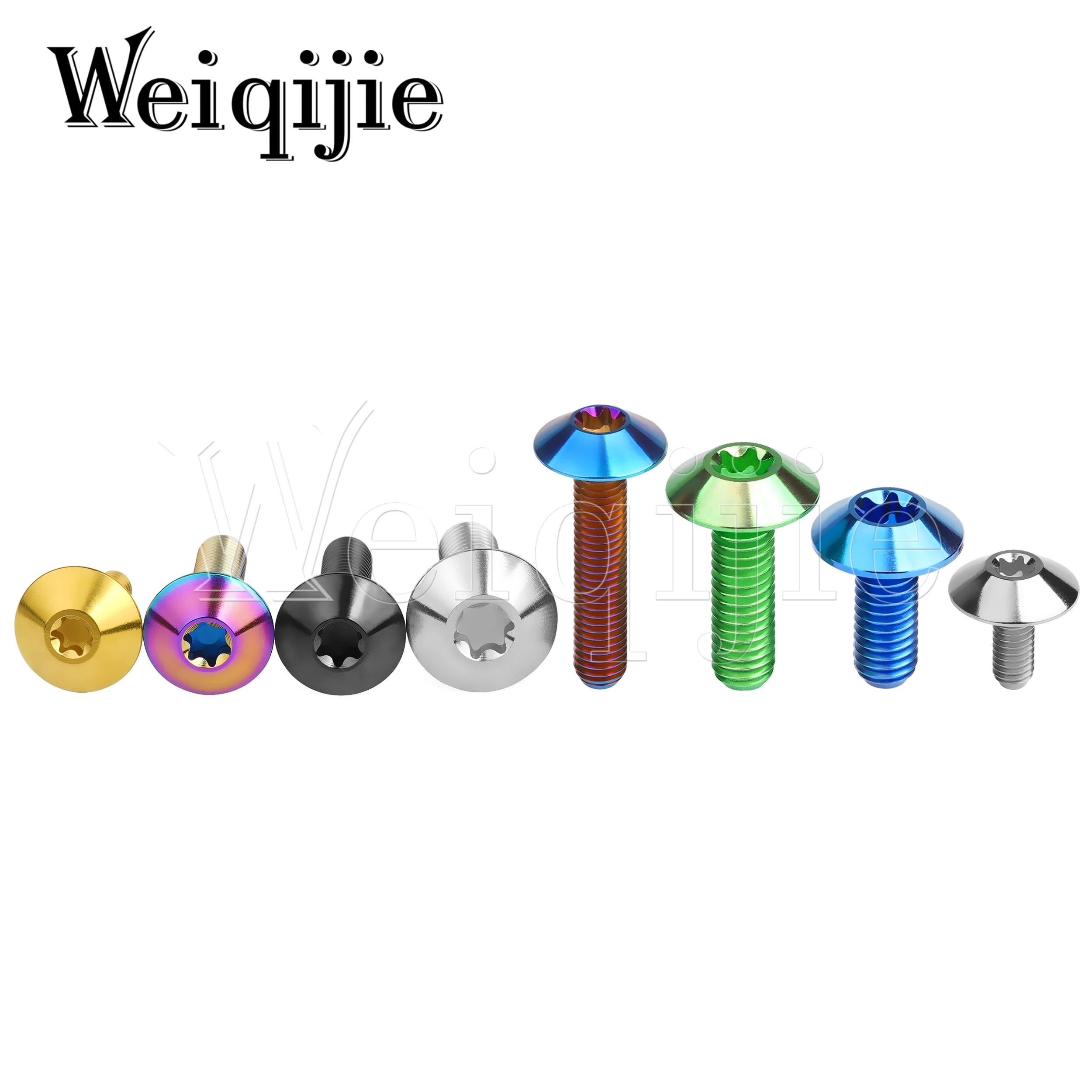 Titanium Bolts 6PCS for Bike Accessory Fasteners