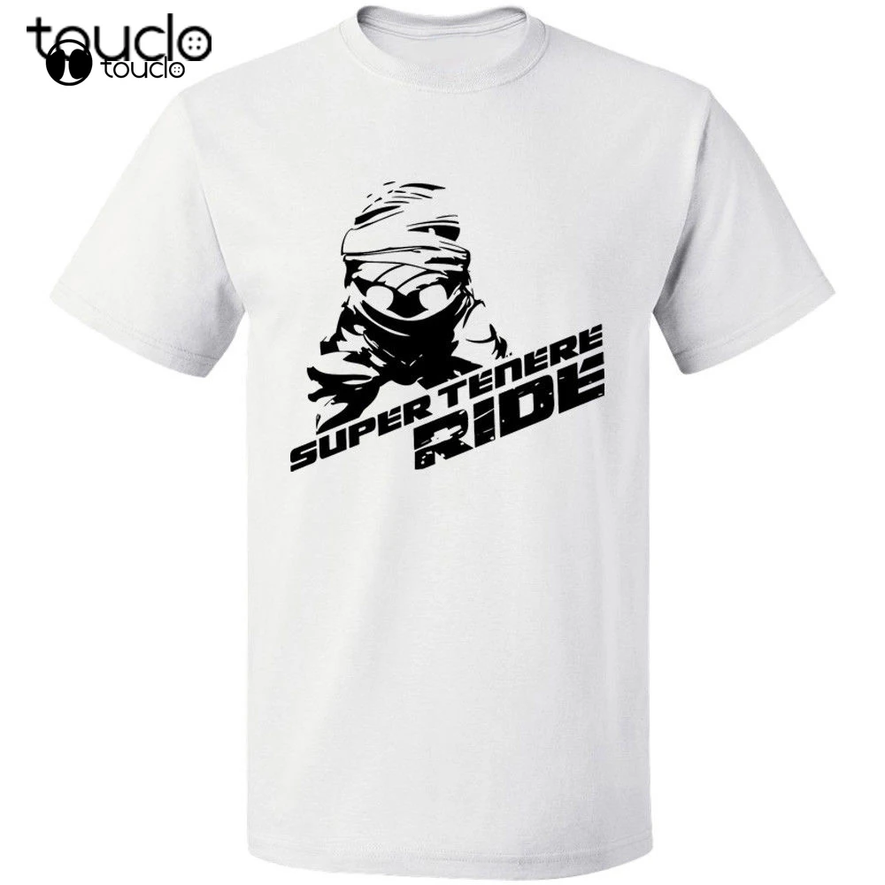 

Новое поступление Мужская модная мужская футболка винтажная супер Tenere мотоцикл 100% хлопок брендовые Новые футболки унисекс