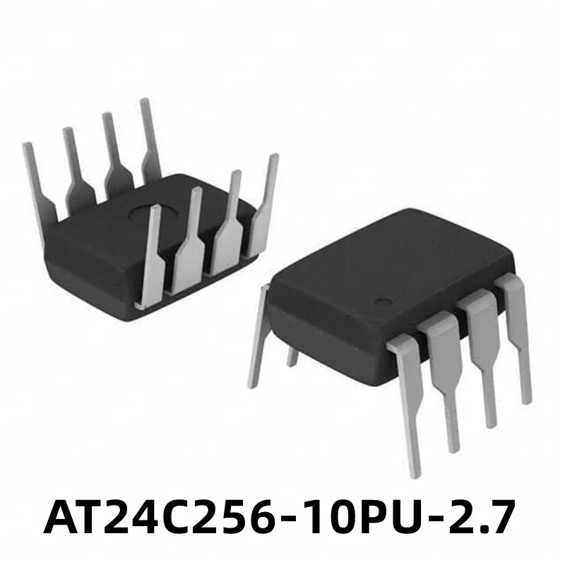 

1Pcs AT24C256-10PU-2.7 AT24C256-10PU Direct Insert DIP-8 Storage Single Chip Computer New