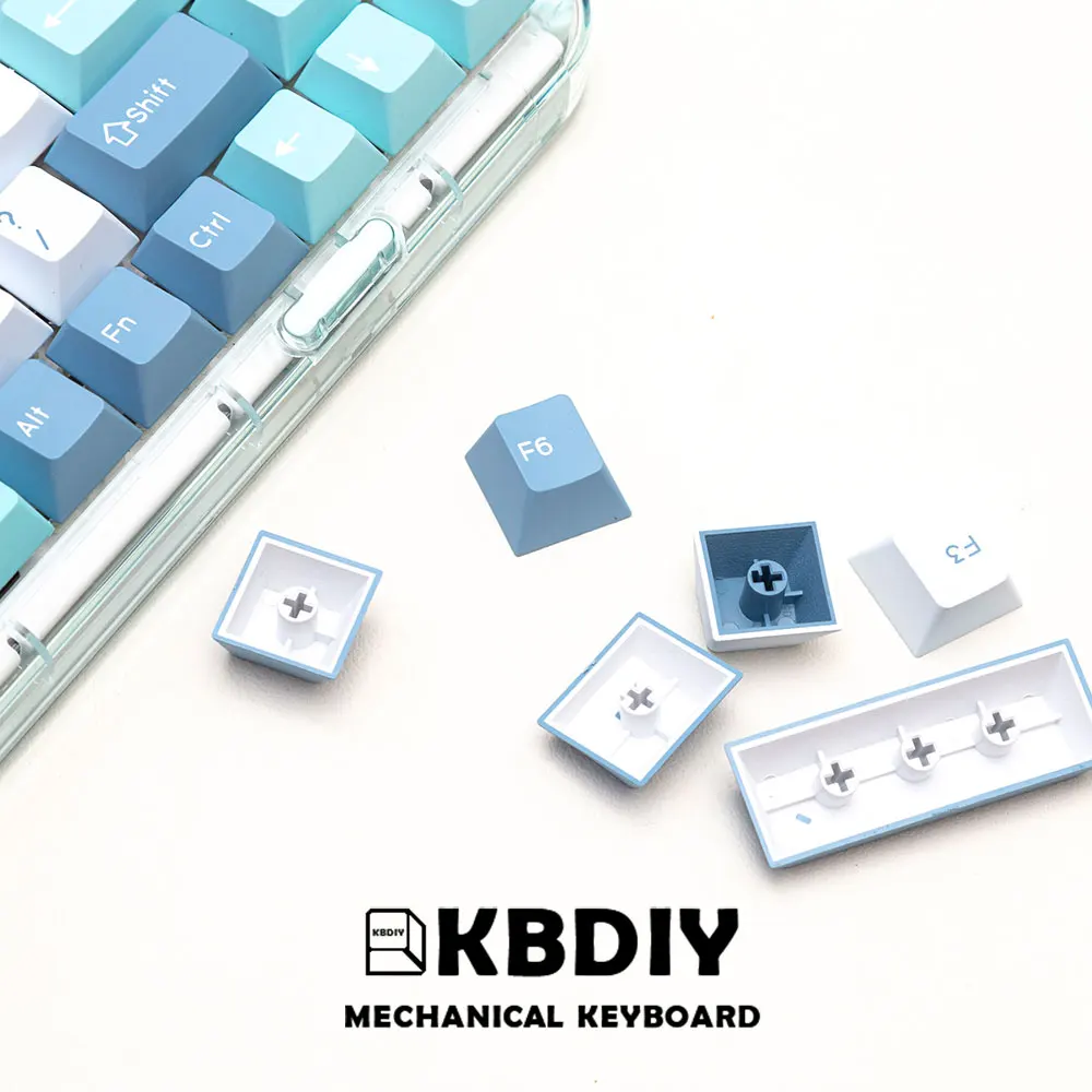 Kbdiy-gmk Olivia Shoko Jamon Wob Samurai Vermelho Botânico Pbt Keycaps Double Shot Keycap Perfil Cereja para Teclado Mecânico - Imagem 4