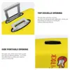 Custom Cute Cartoon Snoopy Suitcase Cover Cruise Trip Holiday Fun Luggage Case Protector 4