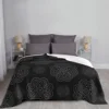 Hmong Symbol Pattern Design Throw Blanket Quilt warm winter Dorm Room Essentials Hairys for babies Blankets 3