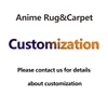 Mix Wholesale Customize Irregular Anime Rugs Cartoon Rug Handmade Carpet Area Rug for Home Decor 6