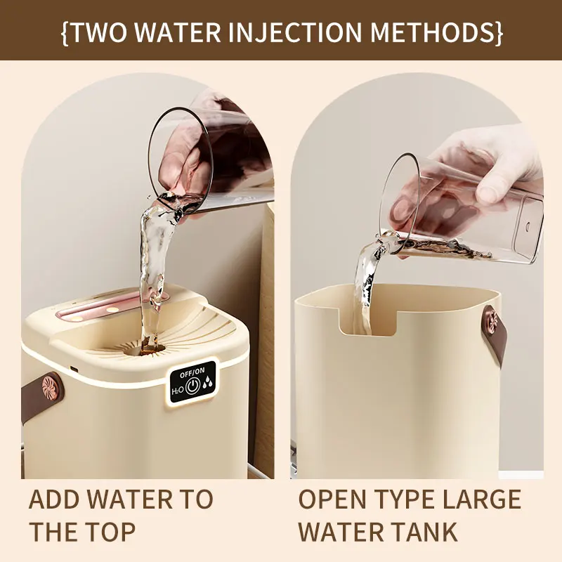 Humidificateur d'air 2000 ml, alimenté par USB, avec 3 buses, diffuseur d'arômes et purificateur d'huiles essentielles pour la maison, le bureau et la chambre._voghion.com