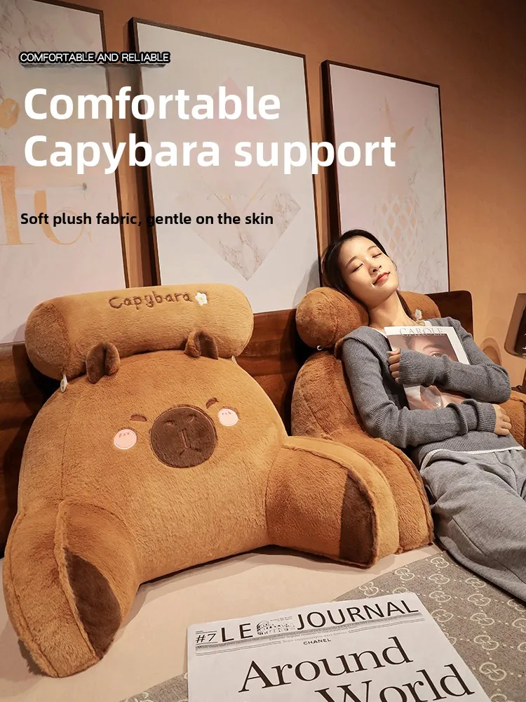 Cavy Plu Toy Girl Doll Bear Nosed Guinea Pig Pluie Hable Pillow Cuion Soft Stuffed Animal for Kids And Adults