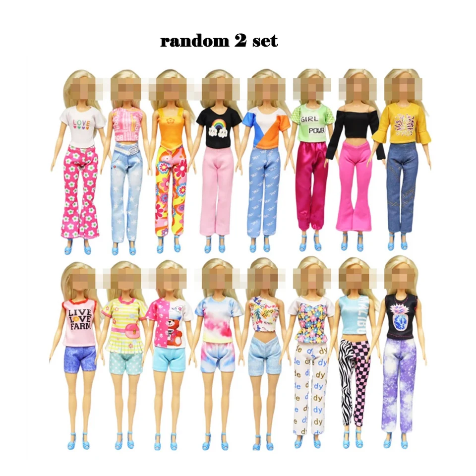 Set 49 Pezzi Abiti E Accessori Per Bambole 11.5 Pollici: Moda, Bikini, Scarpe E Borse