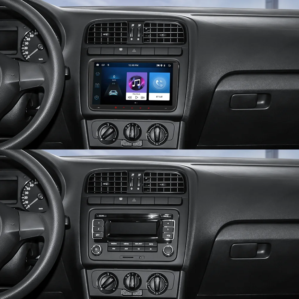 BQCC 9인치 안드로이드 13 옥타코어 4G 와이파이 GPS 네비게이션 32EQ 카플레이어 (폭스바겐 VW CC 파사트 B7 폴로  골프 5 6 제타 mk5 mk6 용) - AliExpress