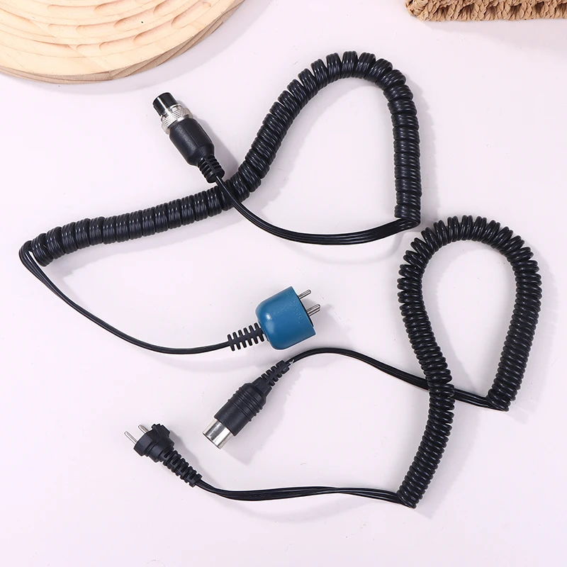 뜨거운 판매 1Pcs 네일 핸드피스 전원 케이블 강력한 H6 W-168 202B 매니큐어 기계 드릴 액세서리용 전기 스프링 와이어