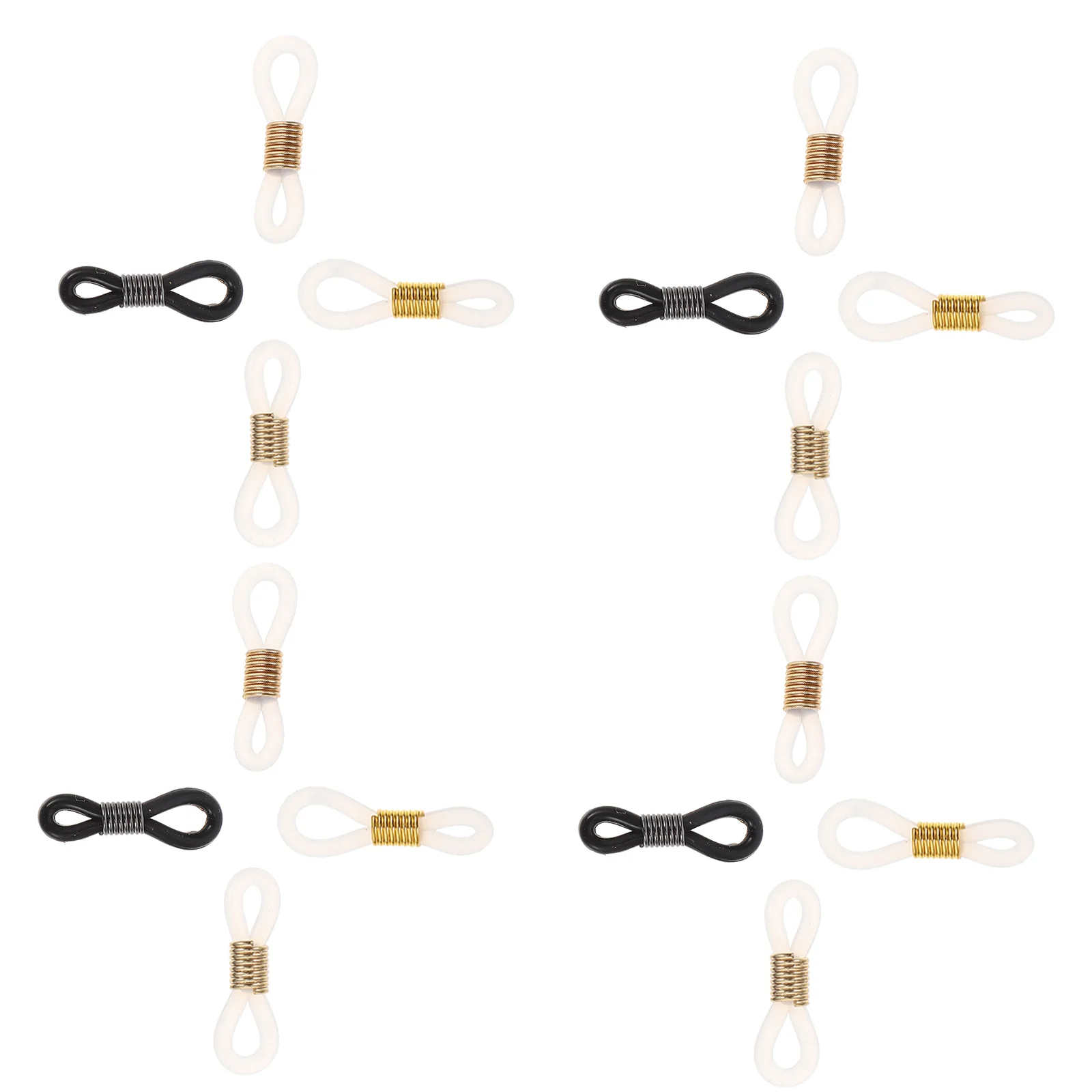 

20 Pcs Glasses Strap Accessories Necklaces Sports Sunglasses Silica Gel Rope Fixators