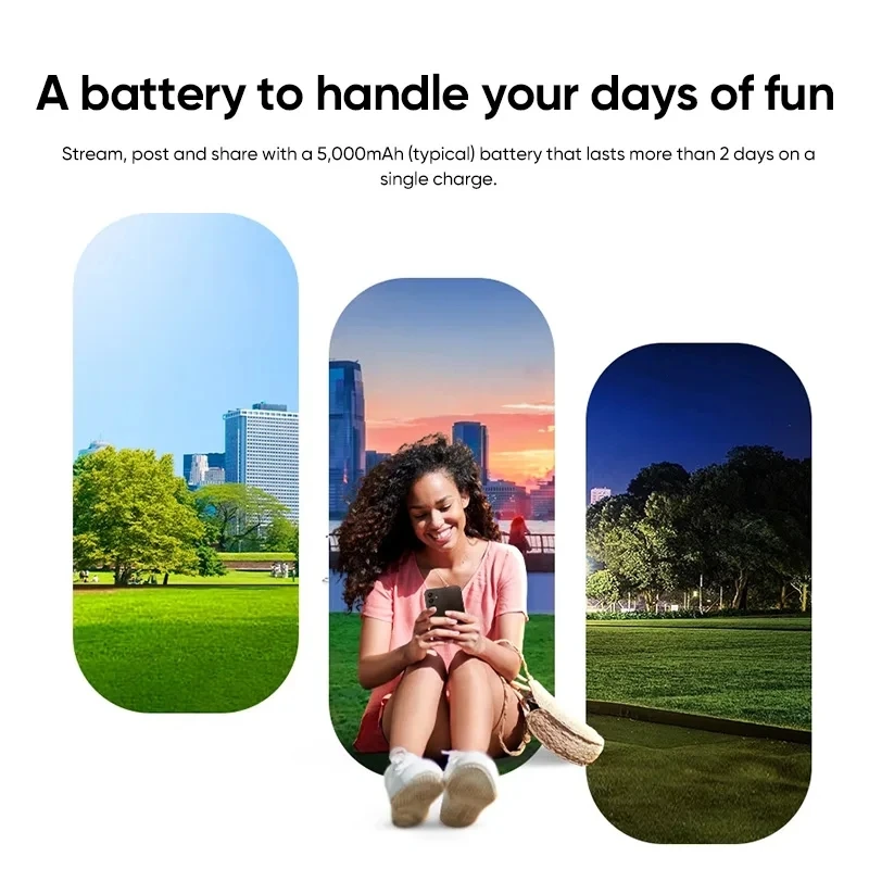 Samsung Galaxy A24 4G Smartphone 128GB ROM Android 13 6.5'' 90Hz Display 5000mAh Battery 25W Wired Charge 50MP Triple Camera