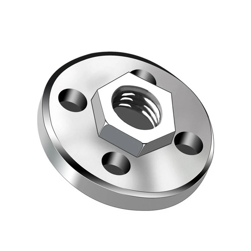 Hexagon Flange Nut Pressure Plate Cover Hexagon Nut Fitting Tool For 100 Type Angle Grinder/polisher Replacement Accessory Part