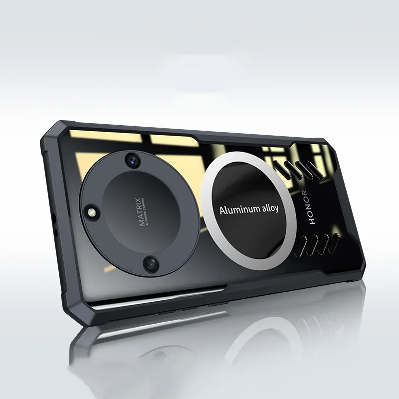Graphene Heat Dissipation PC Case For Honor Magic6 Magic 6 Pro Breathable Cooling Transparent Anti-Drop Bumper Casing Shell_voghion.com