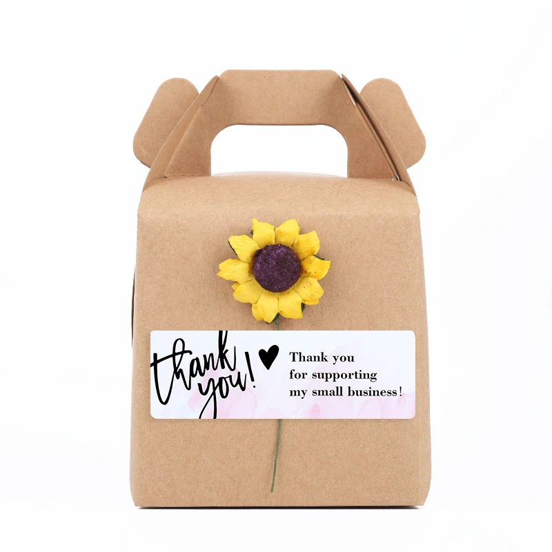 120Pcs Thank You for Your Order Stickers Labels for Envelope Sealing for Small Business Decor Sticker Stationery Package Decor