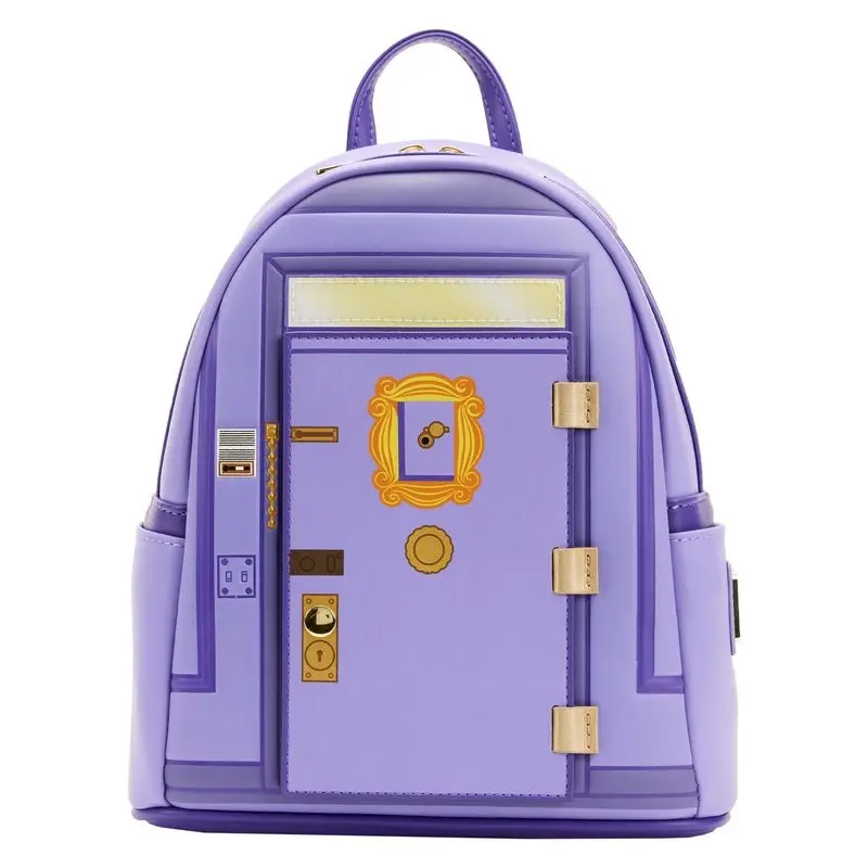 thumbnail image 1 of New Loungefly Friends Tv Series Front Door Chibi Art Womens Double Strap Shoulder Bag Purse Cute Cartoon Girl'S Casual Backpack, 1 of 5