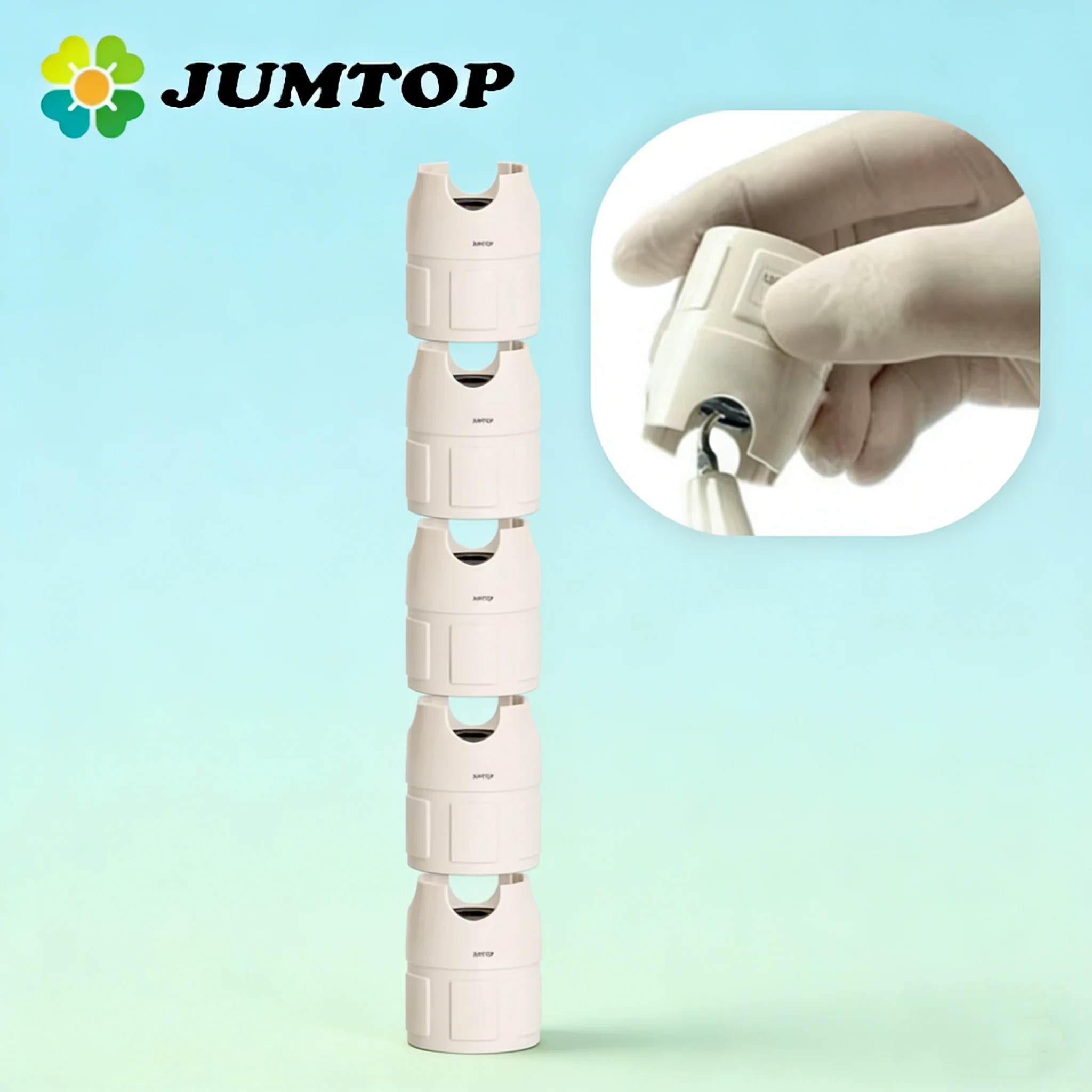 JUMTOP Dental Ultrasonic Scaler Tips Torque Wrench Fit Key Holder for EMS Satelec Woodpecker DTE Handpiece