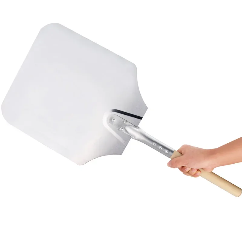 Aluminum Pizza Shovel with Wooden Handle Pala Cake Baking Tools Accessory Pizza Knife Cheese Cutter Peels Shovel 56 58 66 cm pizza cutter,pizza peel,pizza bakeware,cake cutter,pizza knife