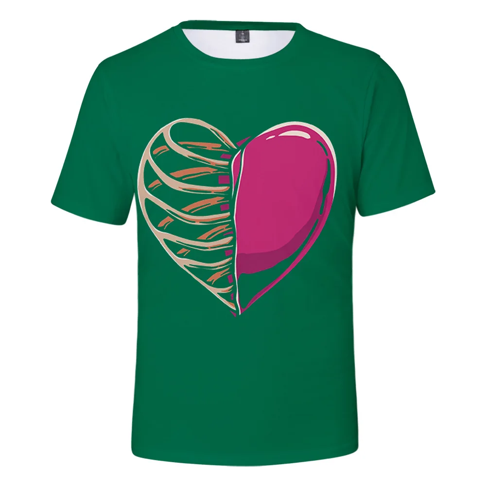 

Новое поступление 2022, милая трехмерная футболка, летняя косплей футболка с короткими рукавами для Хэллоуина, Рождества, женщин и мужчин, топы