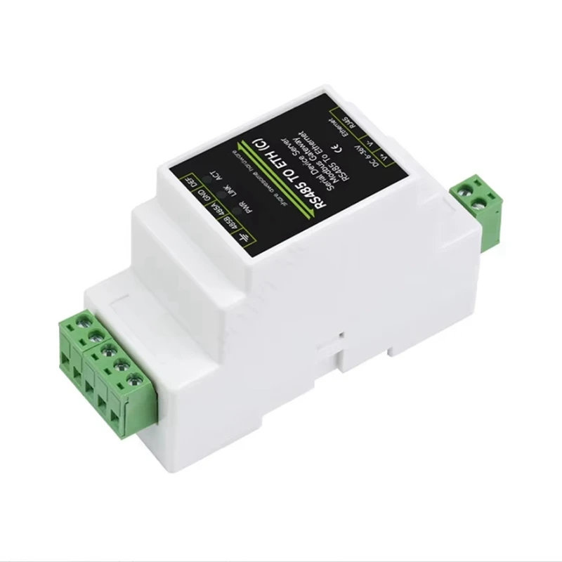 산업용 절연형 RS485-ETH(C) RJ45 변환기, 안정적인 데이터 통신을 위한 모드버스용 벽/레일 마운트형-A86Z